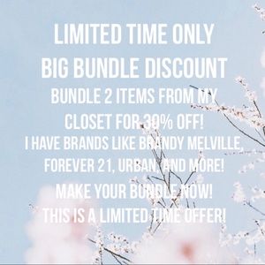 Limited huge bundle discount deal!